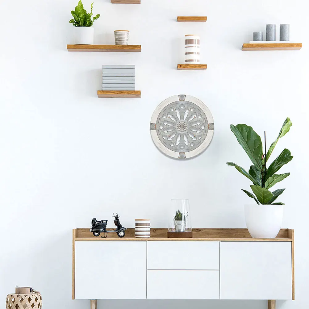 Металлические декоративные настенные медальоны деревянные украшения для дома и