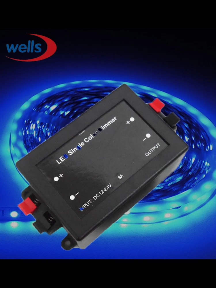 Светодиодный регулятор яркости 3 клавиши беспроводной Радиочастотный пульт