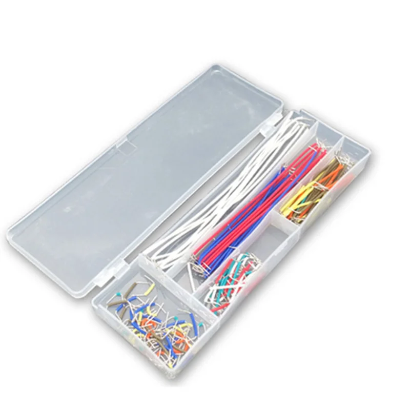 

140 Special Jumpers for Bread Board, 140 Connecting Wires for Bread Board, 14 Lengths of Wire Box