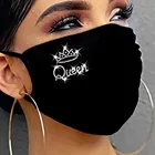 Маска для лица Pm2.5 многоразовая моющаяся с принтом, пылезащитная мягкая дышащая, для ухода за лицом, 1 шт.