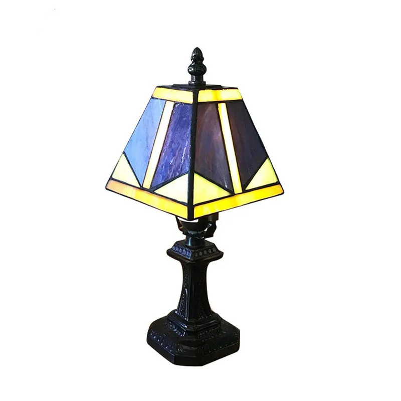 

Tiffany lighting bedroom bedside new European style study eye protection small table lamps