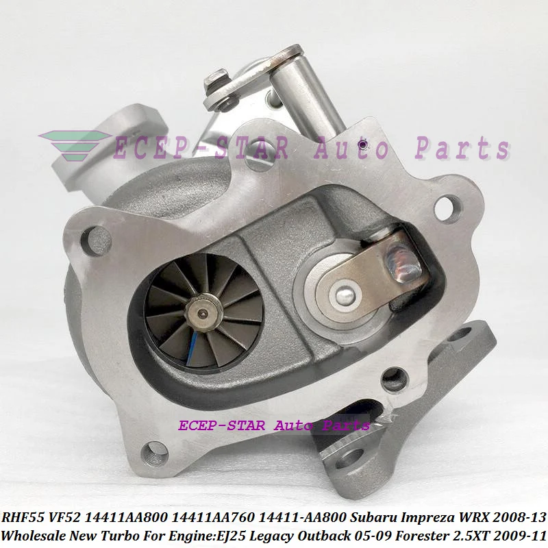 Турбо RHF55 VF52 14411AA800 14411AA760 14411-AA800 для Subaru Impreza WRX 2008-13 Legacy Outback 05-09 Forester 2.5XT 09-11 EJ25