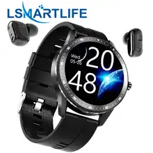 Смарт-часы X6 TWS Bluetooth-наушники 2 в 1 пульсометр монитор кровяного давления спортивные фитнес-часы для Android