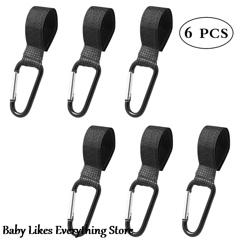 

6pcs/lot Baby Stroller Hook Multi Purpose Pram Hook Props Shopping Cart Hanging Hanger Carriage Hook Baby Stroller Accessories