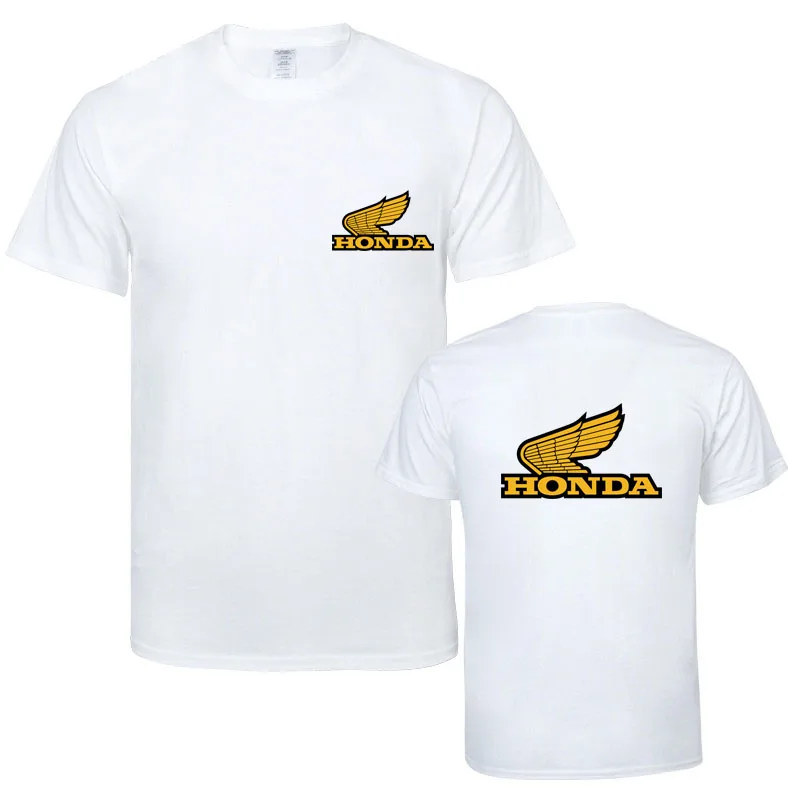 

2021 Honda Car Logo Custom Round Neck Punk Comfortable Print Short Sleeve Tees Casual Tops Sweatshirts Leisure Oversized T-shirt
