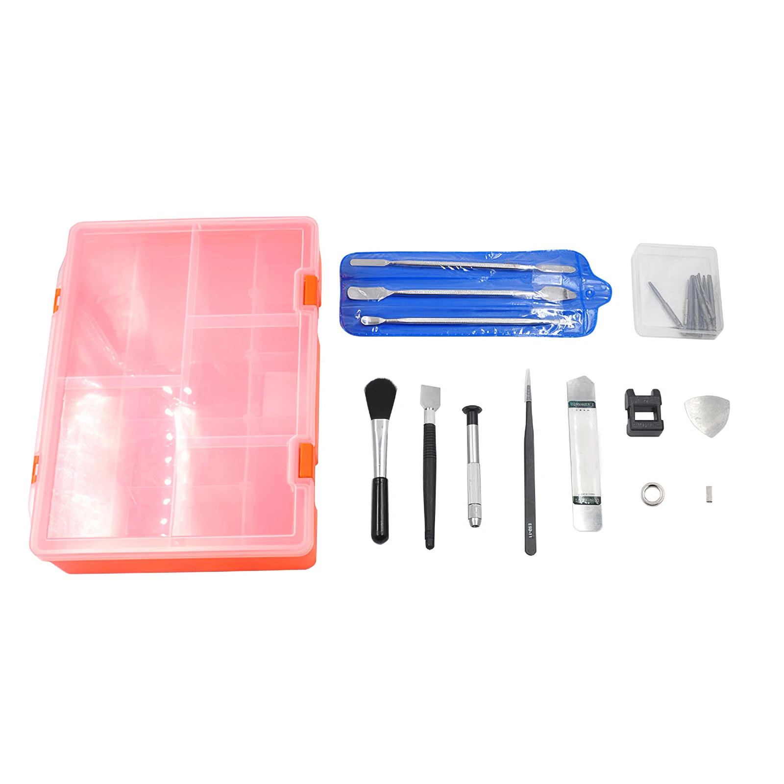 

26 in 1 Drone Dismantle Kit Crowbars Universal Drone Maintenance Fix Tool Screwdrivers Magnetizer Tweezers Brush Storage Case
