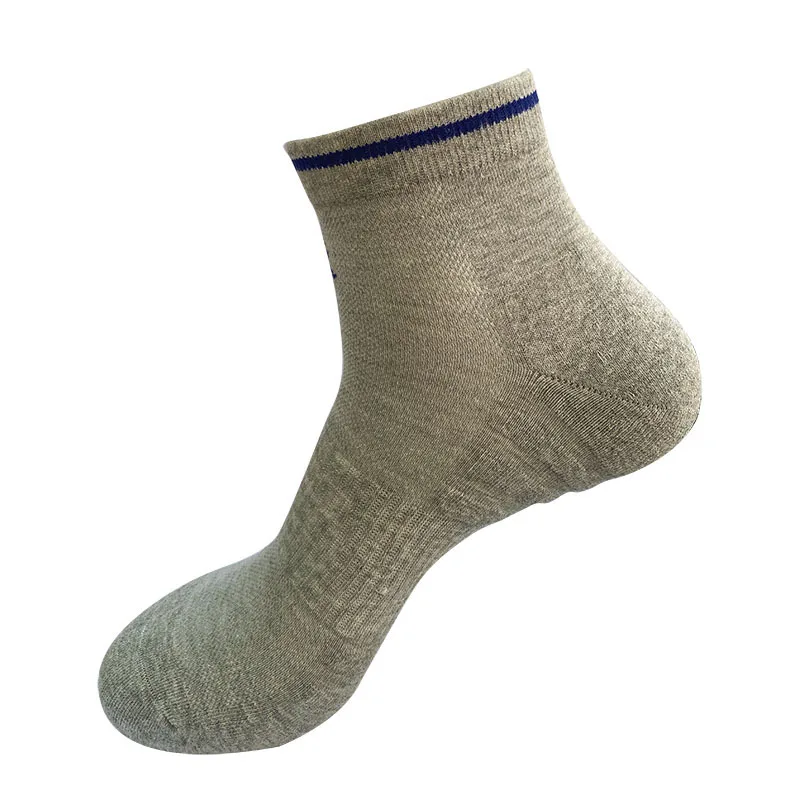 Antibacterial and Deodorant Socks 6 PAIRS Per Set Casual Running Sports Socks Cycling New Men's Socks for Fall Winter