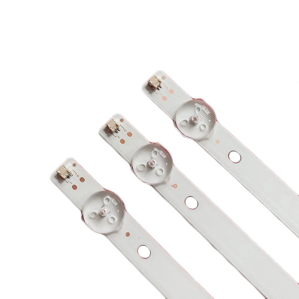 

3pcs x 32 inch LED TV Backlight Strips 4708-K320WD-A2213K01 for 32'' TCL LE32D59 & for 32PFL3045 8-LEDs 618mm
