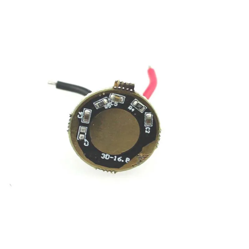 17 мм x 5 мм 2,9 V-8,4 V 2A 5-Mode светодиодный монтажный щит для светодиодный фонарик(5 шт./лот