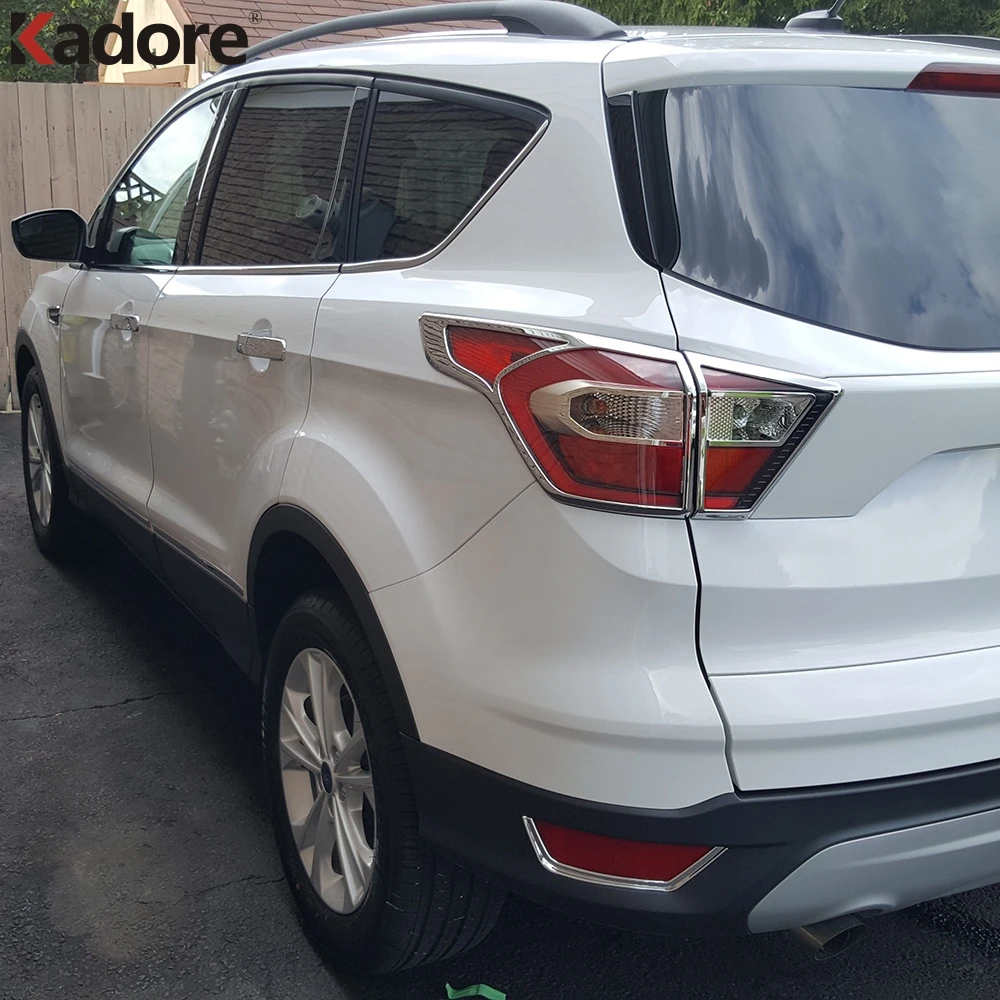 Насветильник ка на заднюю фару для Ford Escape Kuga 2017 2018 2019 хромированная | Автомобили и