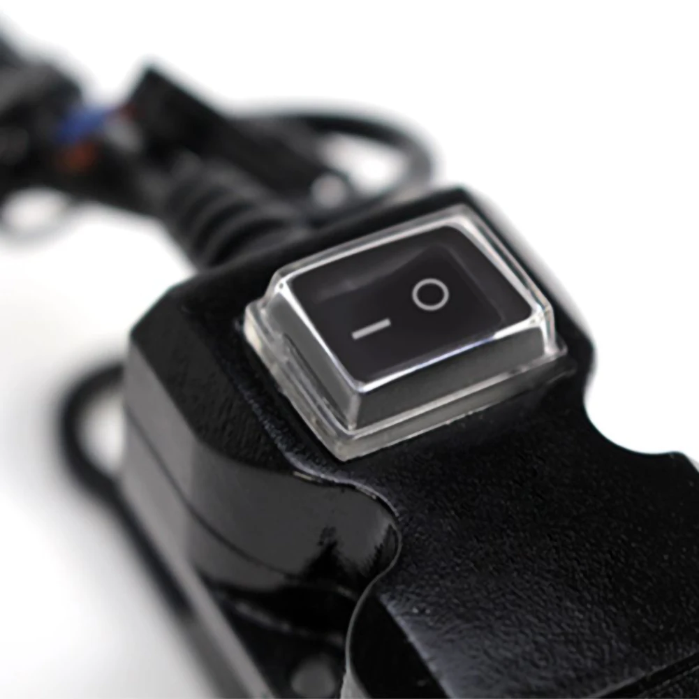 

12-24V Dual-USB Motorcycle Handlebar Charger Socket Switch Mounts