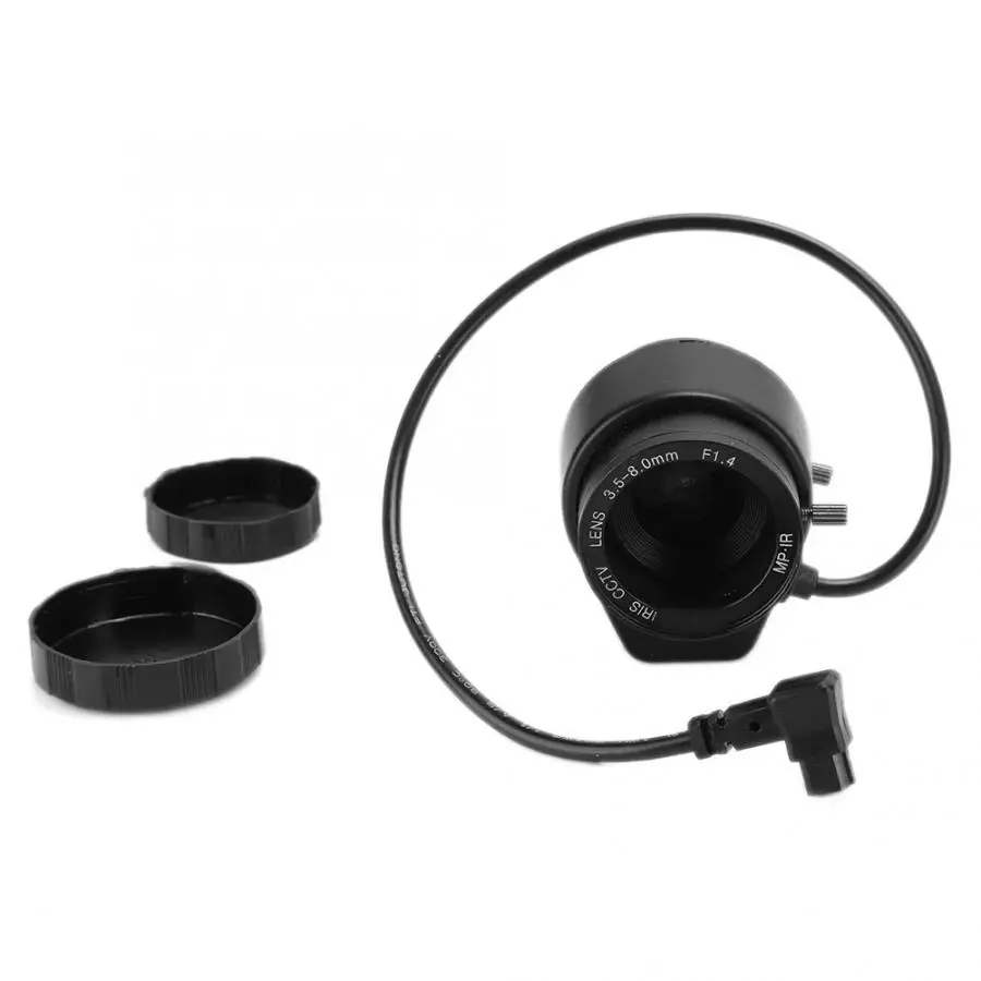 720P 3 5 8 мм объектив с фокусным расстоянием CCTV HD автоматической диафрагмой