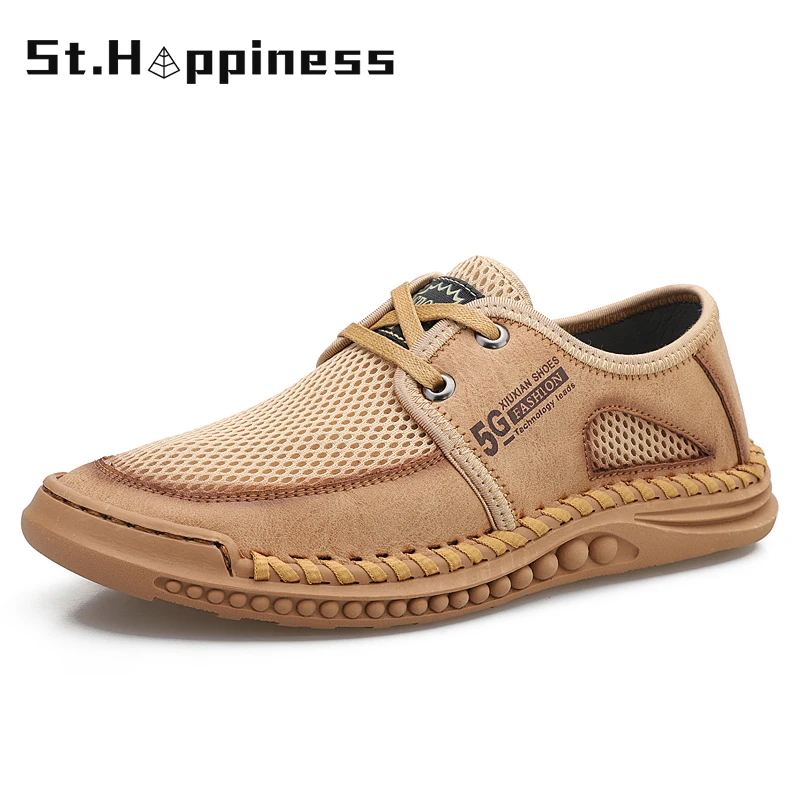 

New Summer Men Sneakers Fashion Spring Men Casual Shoes Comfortable Mesh Men's Shoes Outdoor Lightweight Walking Shoes Big Size
