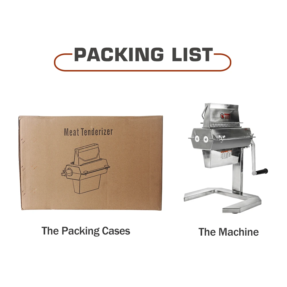 Мясорубка из нержавеющей стали 5 дюймов ручное устройство для мяса машина стейка