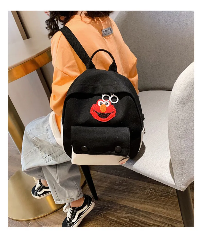 Новый милый холщовый рюкзак для девочек дорожные рюкзаки с несколькими