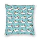 Наволочка для подушки с изображением Джека Рассела терьера, домашний декор, двусторонняя наволочка с 3D-принтом для автомобиля