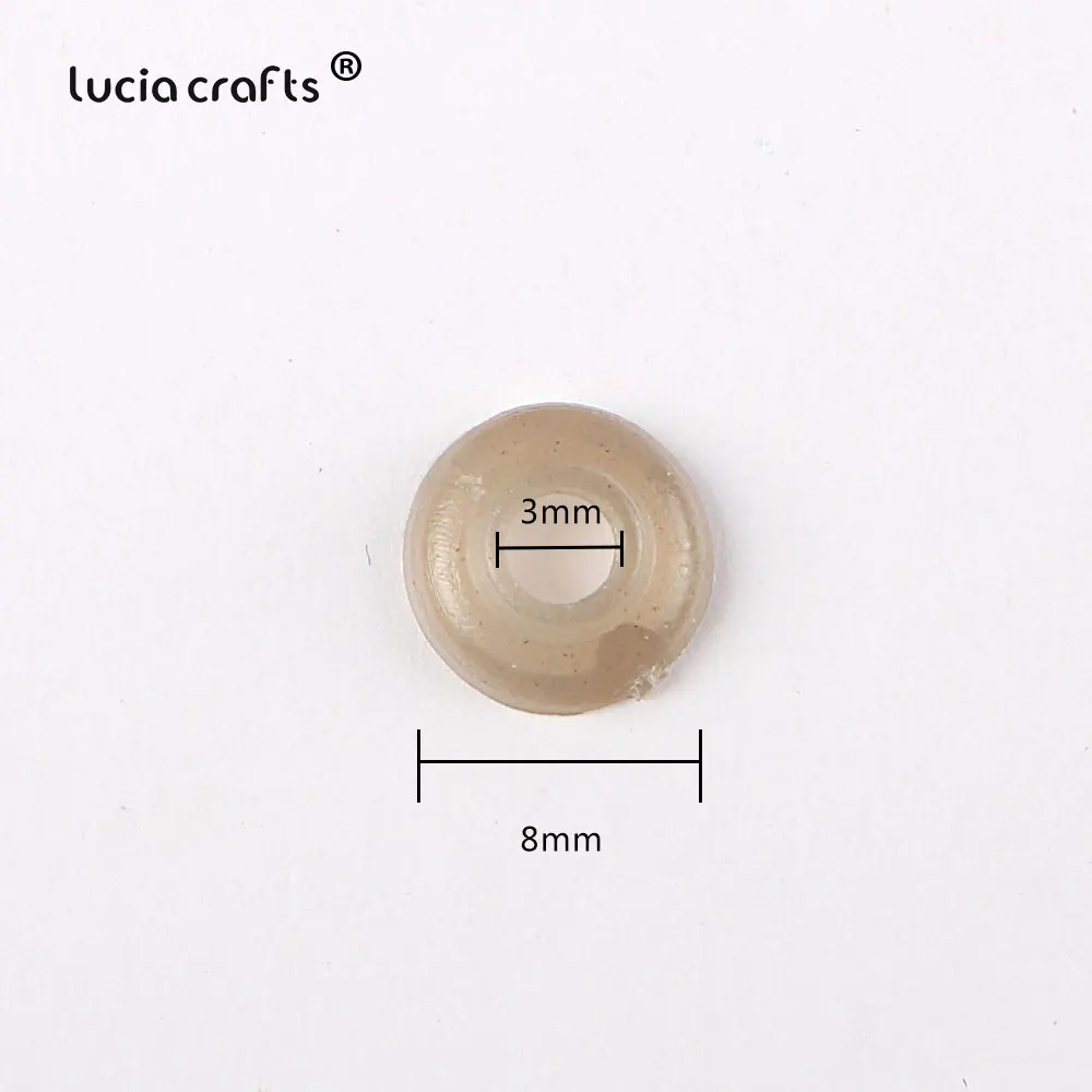 

8-12mm 100pcs Mix Color Plastic Animal Safety Eyes For Children DIY Teddy Bear Dolls Craft Toy Accessories K0927