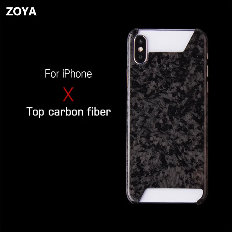 

Кованый чехол из углеродного волокна для телефона iPhone 6 7 8 plus x s max