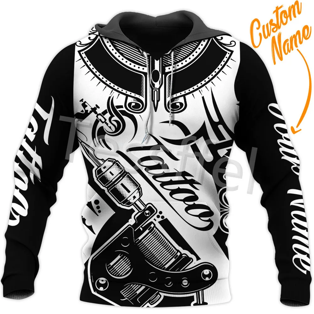 Новинка модная толстовка с капюшоном tessвам 3D принтом татуировок в стиле