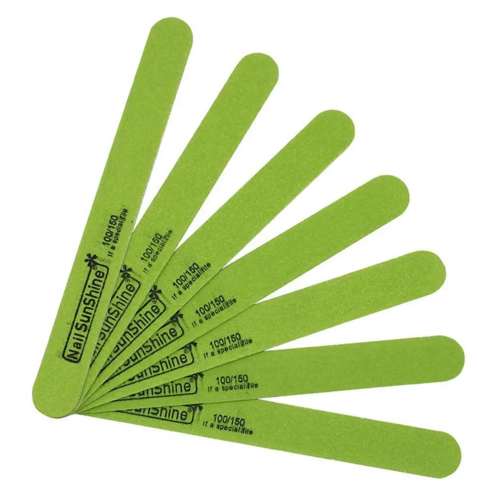 

10pcs Nail File Black Wood Nail Art Sanding Buffer Block Pedicure Manicure Buffing Polish Beauty Tools Nail Supplies