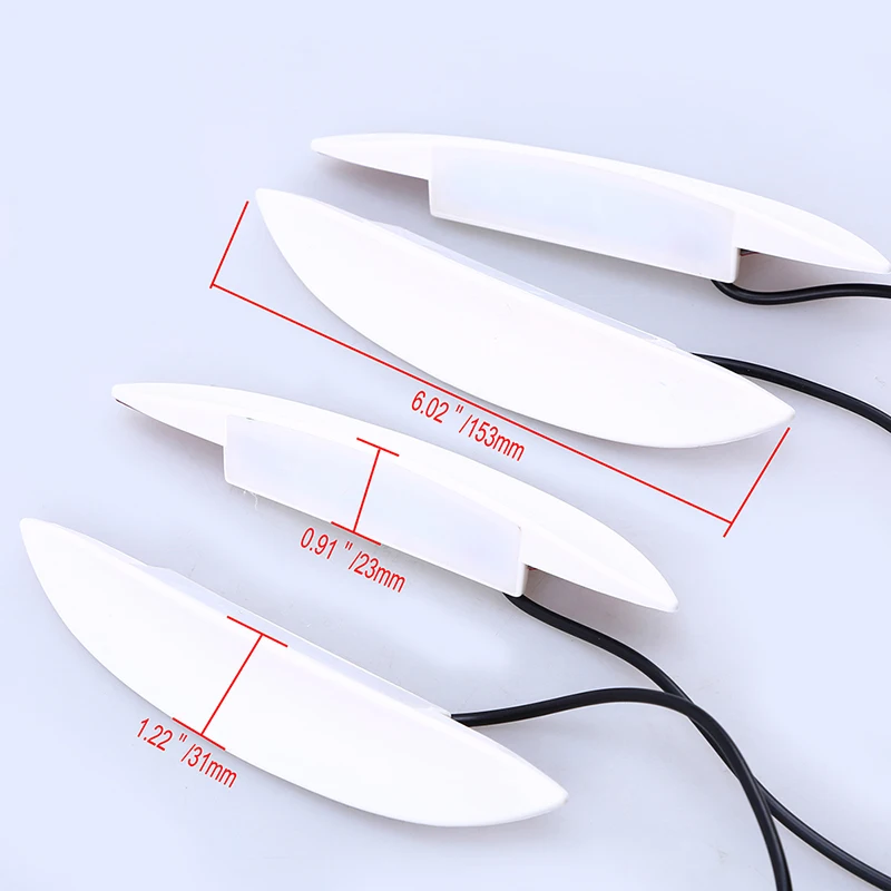 Светодиодный Универсальный Автомобильный светильник для бровей наружный