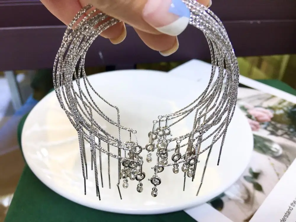 Версии для настройки серебряного браслета Базовые части кристального агата