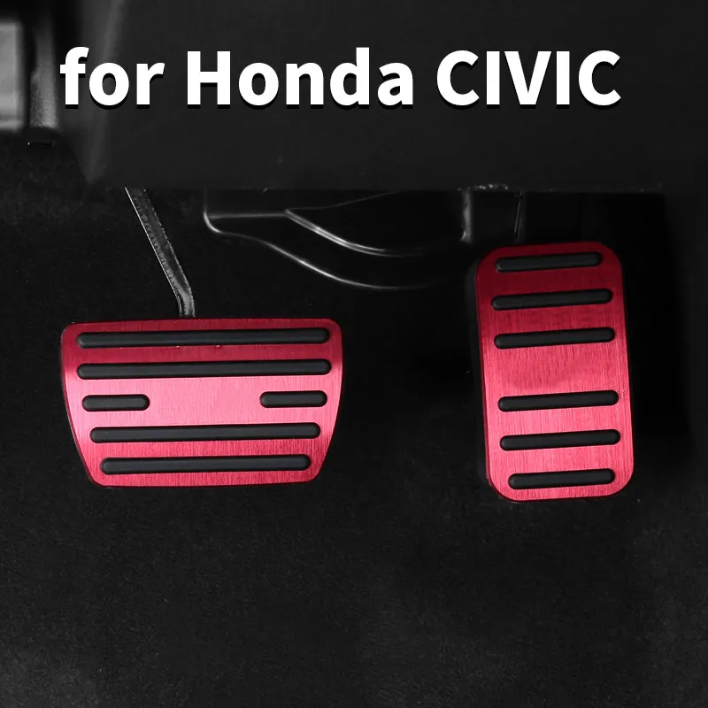 

Педаль тормоза, дроссельной заслонки, сцепления, для Honda Civic 10th 2016, 2017, 2018, 2020, из алюминиевого сплава