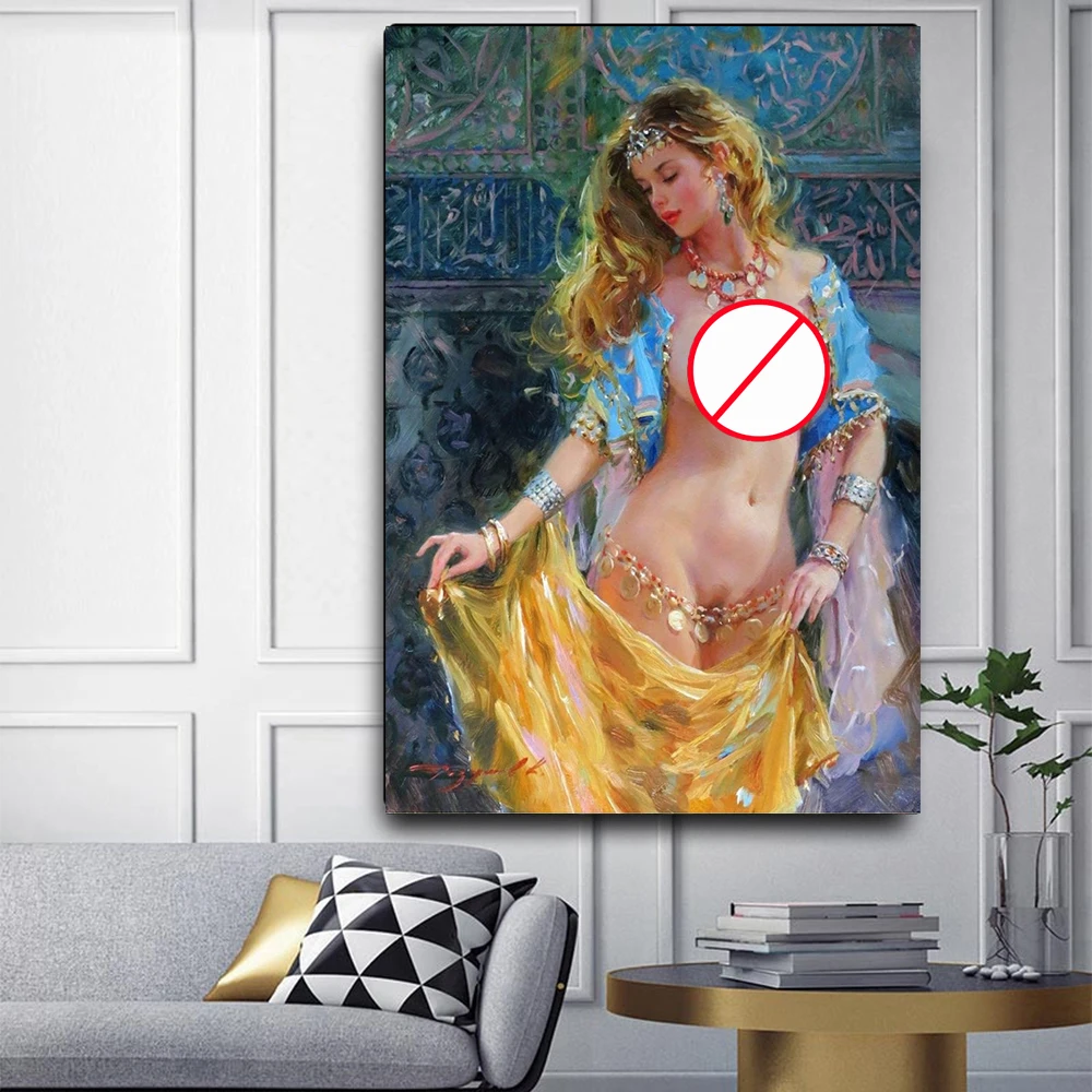 Картина маслом на холсте привлекательная женщина в тюле Константин искусство