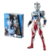 bandai ultraman hand made shf joint movable zett alpha edge anime figure genuine ornaments action toy figure toys for children