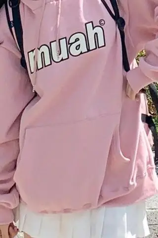 4 размера M-2xl повседневные свободные с буквенным принтом большие винтажные Ретро