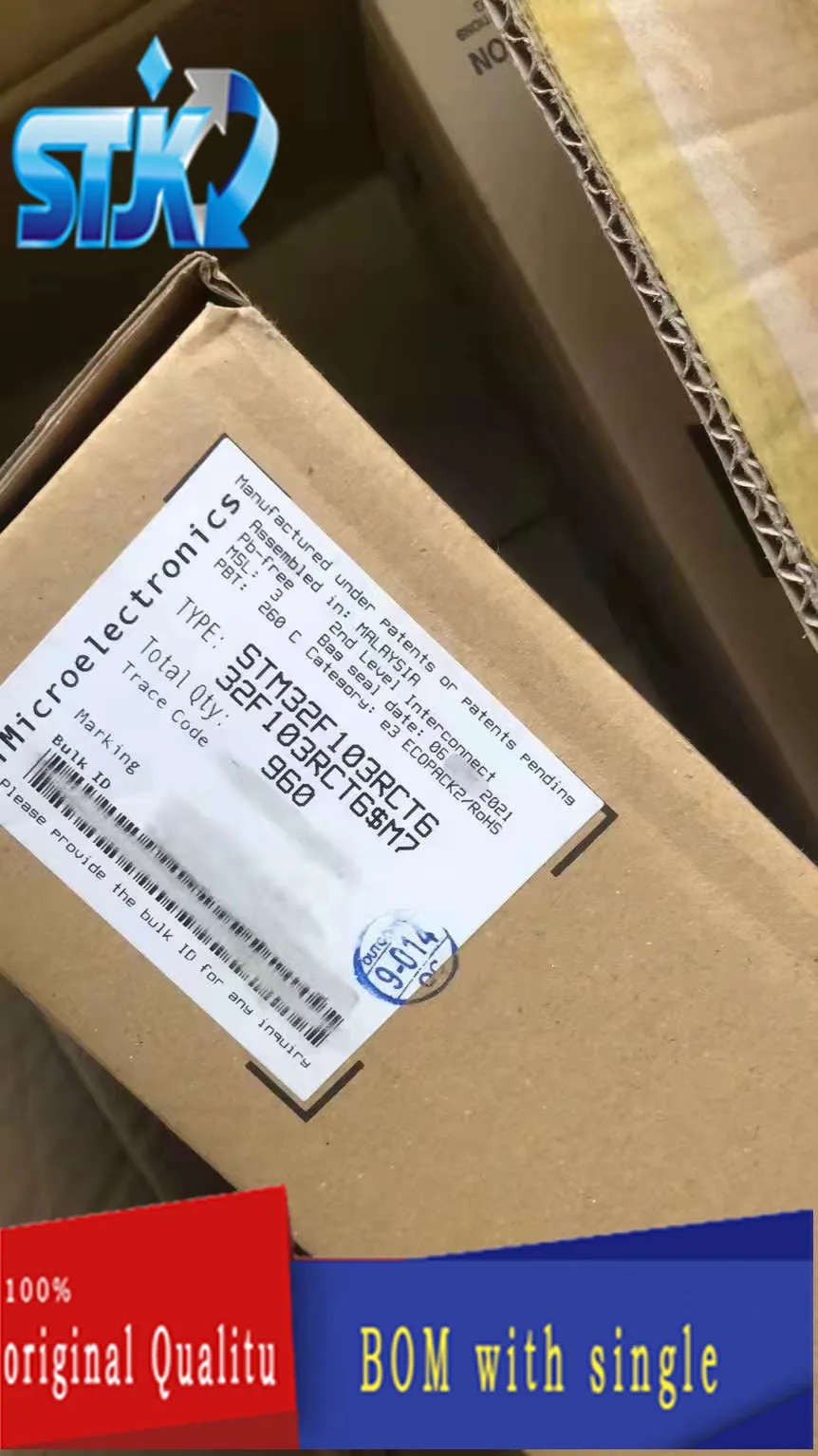 

Интегральная схема STM32F103RCT6 QFP64 DC2021 + интерфейс MCU-серия, новая Оригинальная серия решения, не только чип для продажи и переработки, 1 шт.