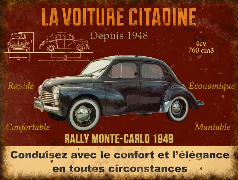 

Racing Car Gardening Decoration SUV Car the Sign Jeep Restaurant Bus Welcome Sign in Home Decor Decorative Boards Gamer Plates