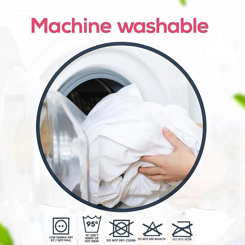 Чехол для подушки IRoyal 50x70 см гладкий водонепроницаемый протектор Подушка на