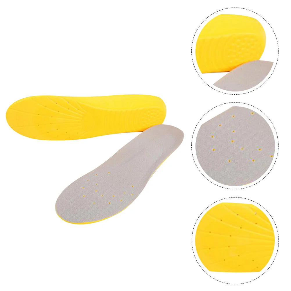 

1 Pair Unisex Comfortable Soft Insoles Shoe Pad for Sports Shoes Leather Shoes