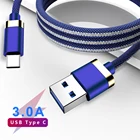 MUSTTRUE USB Type C кабель для Huawei P30 P20 Lite Быстрая зарядка зарядное устройство для xiaomi redmi k20 pro samsung s9 plus typec кабель