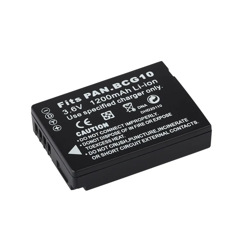 1200 мАч DMW-BCG10 DMW BCG10 BCG10E батарея камеры для Panasonic Lumix DMC-3D1 DMC-TZ7 DMC-TZ8 DMC-TZ10 dmktz19 DMWBCG10 |