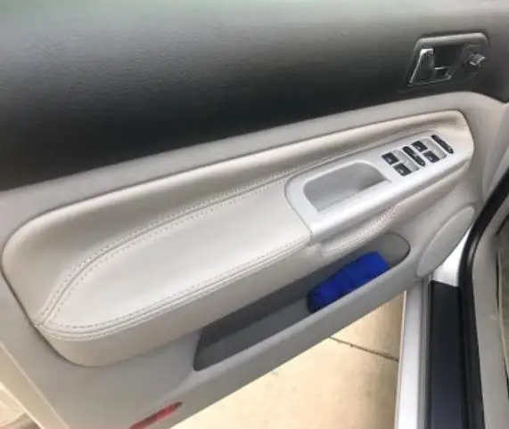 Для Volkswagen Golf 4 Bora Защитная панель для внутренней двери подлокотник из микрофибры