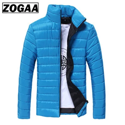 2019 мужские зимние пальто и куртки тонкий воротник стойка многоцветный хлопок