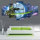 Модульная картина из 5 частей, с изображением игры Genji, плакат HD фотографии, для домашнего декора