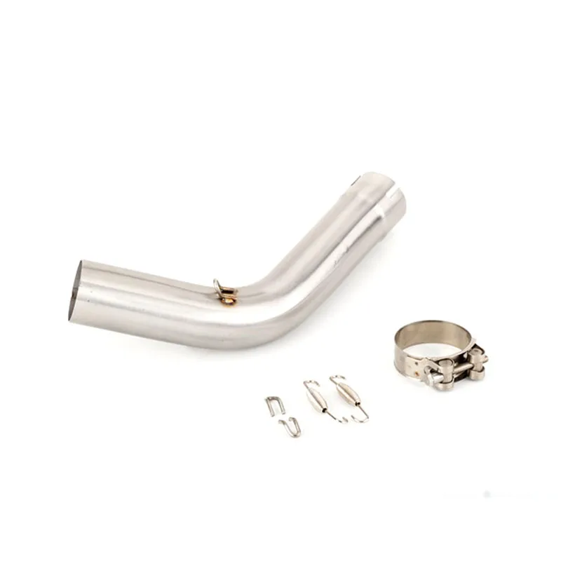 

Slip On For Kawasaki Versys 1000 KLZ1000 2019 2020 Middle Link Tube Motorcycle Escape Exhaust Pipe Modified 51mm interface
