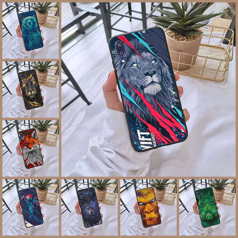 Чехол для телефона Huawei Y6 Y7 Y9 Pro Prime мягкий силиконовый чехол Y5 2019|Бамперы| |