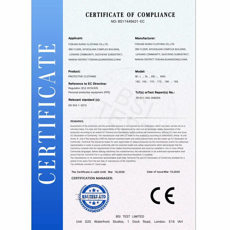 

Professional Disposable Protective Overall Suit Splashproof Water-proof Lab Hospital Isolation Clothing