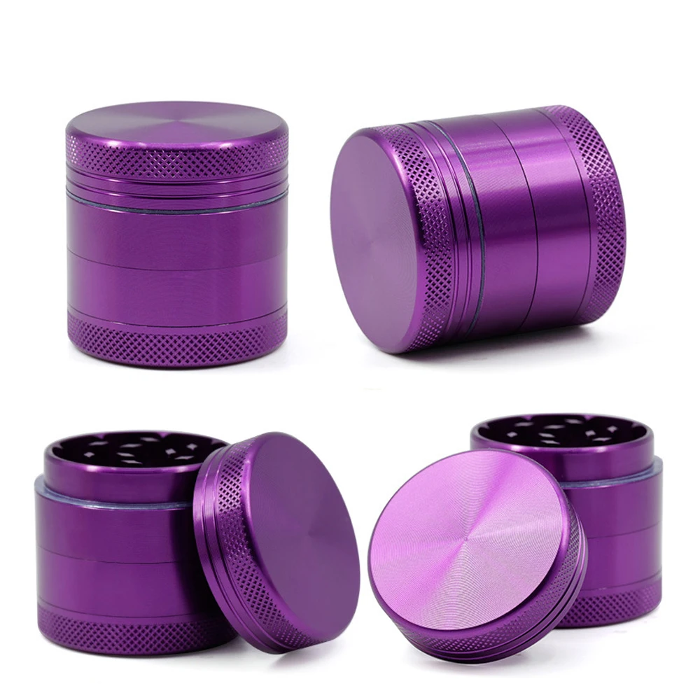 1Pcs 40mm Metal Grinder Smoking Crusher Cigarette Accessories Tobacco Smoke Spice Herb Muller Moledor Pipas Fumar Hierba - купить по