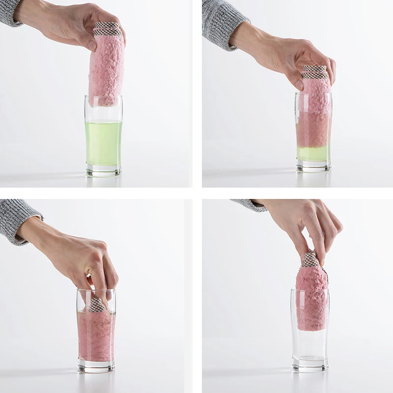 Коралловое бархатное банное мягкое впитывающее полотенце для рук кухонная