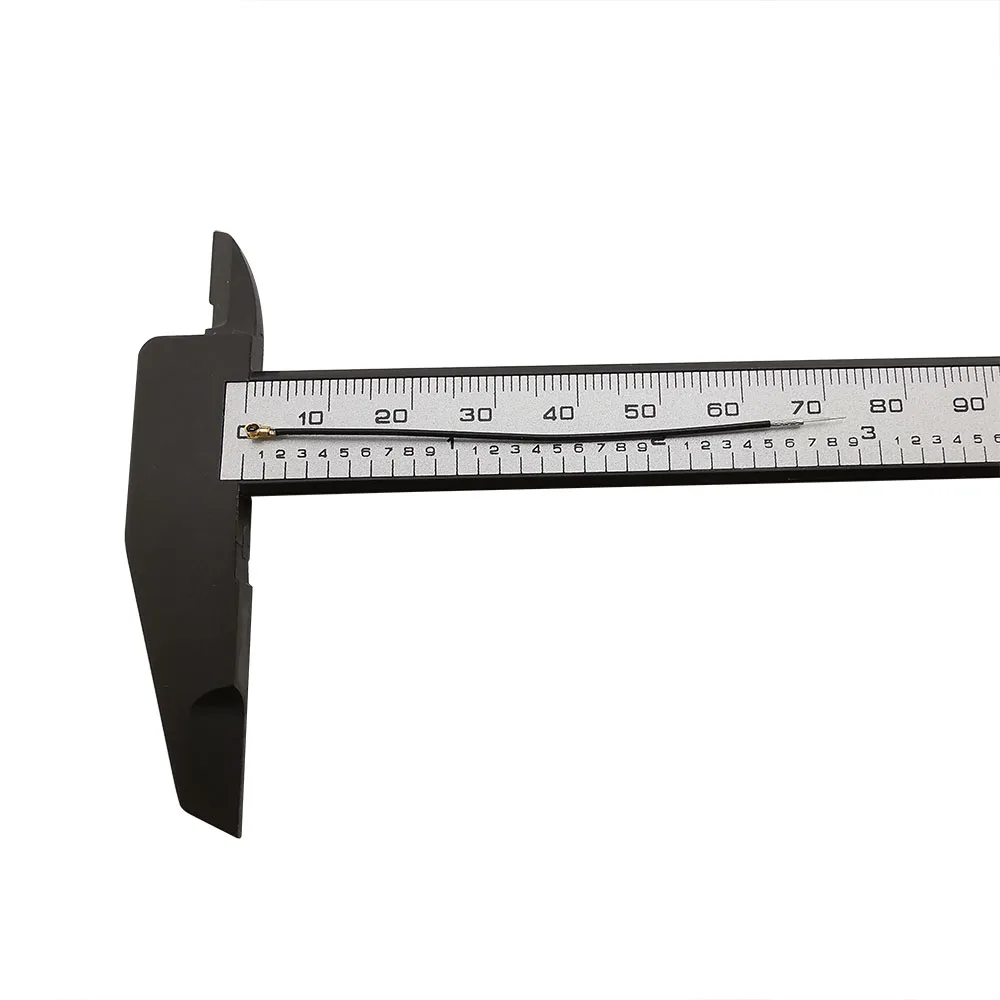 

100Pcs IPX IPEX U.fl MHF4 0.81 Cable Pigtail Jumper Coaxial Connector 4th OD 0.81mm Solder for PCI WIFI Card wireless Router