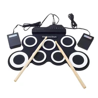 electronic drum set 7 electronic drum 7 tone 8 demo song 7 drum pads metronome function external instrument input available