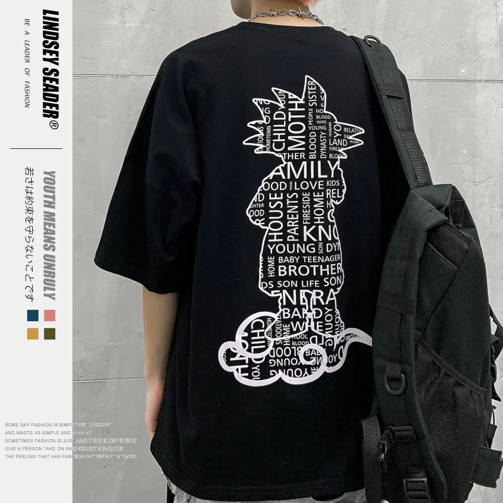 Женские футболки мужские с круглым вырезом уличная одежда супер картина Saiyan