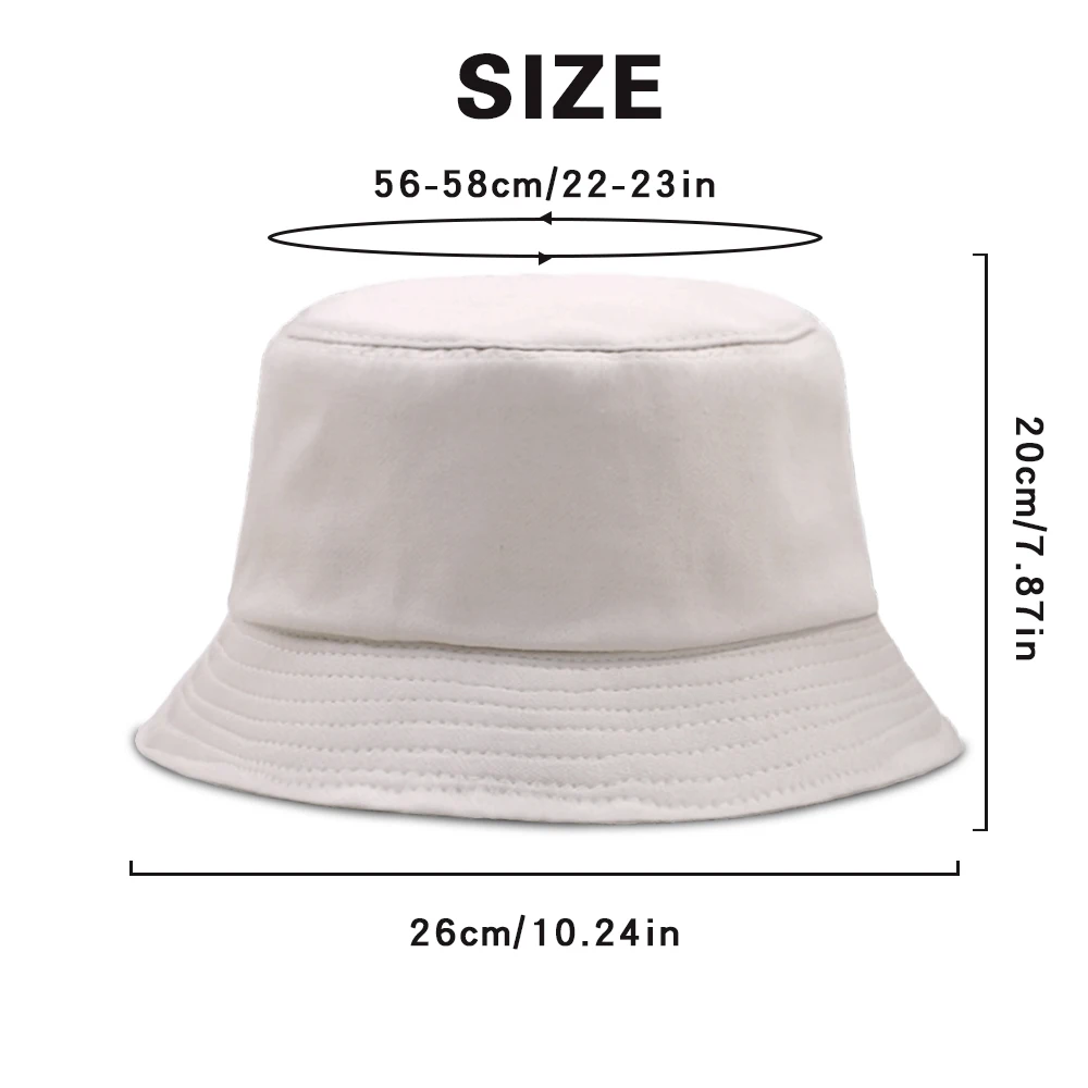 The Pirate King Anime Bucket Hat Foldable Cotton Fisherman Cap Outdoor Sun Shade Fishing Caps Casual Mens Panama Hats | Аксессуары для