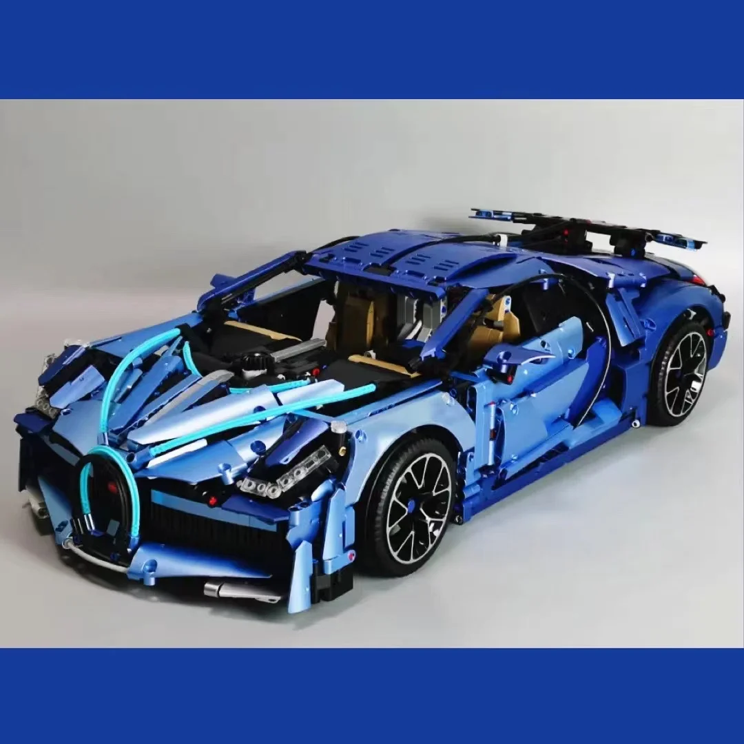 

Super Racing Car Bugattied 1:8 Model Static Building Blocks MOC-68108 42083 Bricks Set Kids Toys For Children Boy Christmas Gift