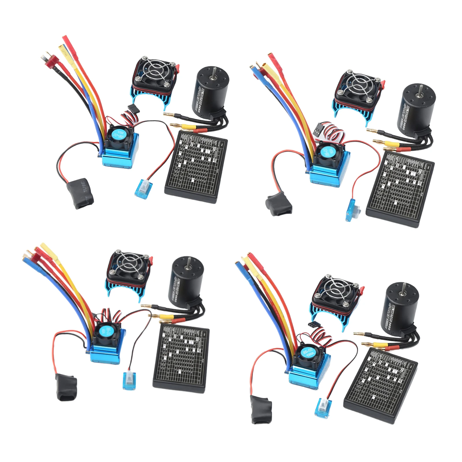 

RC Car 3650 4300KV Brushless Motor ESC Speed Control for 1/10 1/8 RC Car